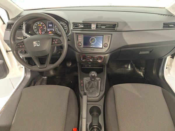 seat ibiza blanco vista delantera frotal